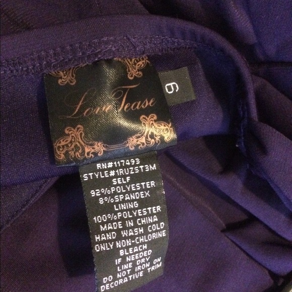 Purple mini dress - Picture 2 of 2